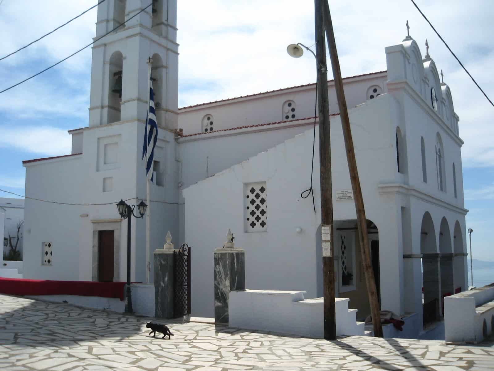 arnados Tinos Island Greece - church